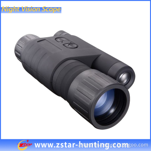 1.7X, 3X, 5X Compact Night Vision Monocular Goggle Scope with Head Mounted for Hands Free (ZSNV0017)